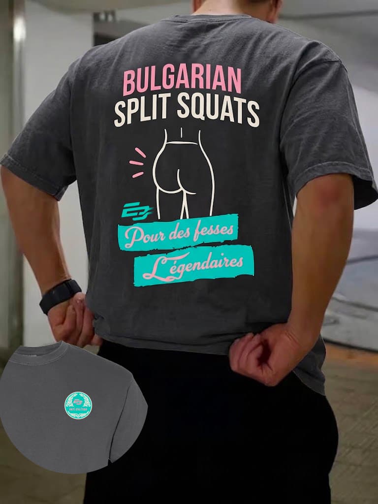 Bulgarian Split Squats — 3